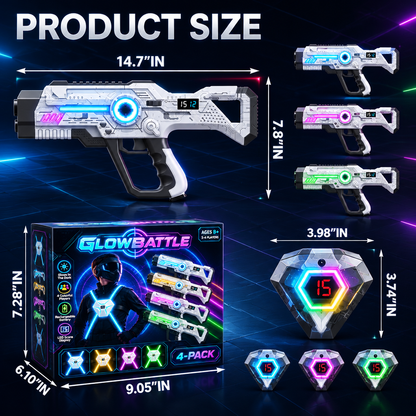 Glow Battle Laser Set