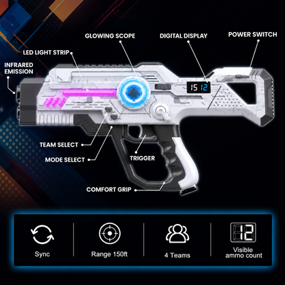 Glow Battle Laser Set
