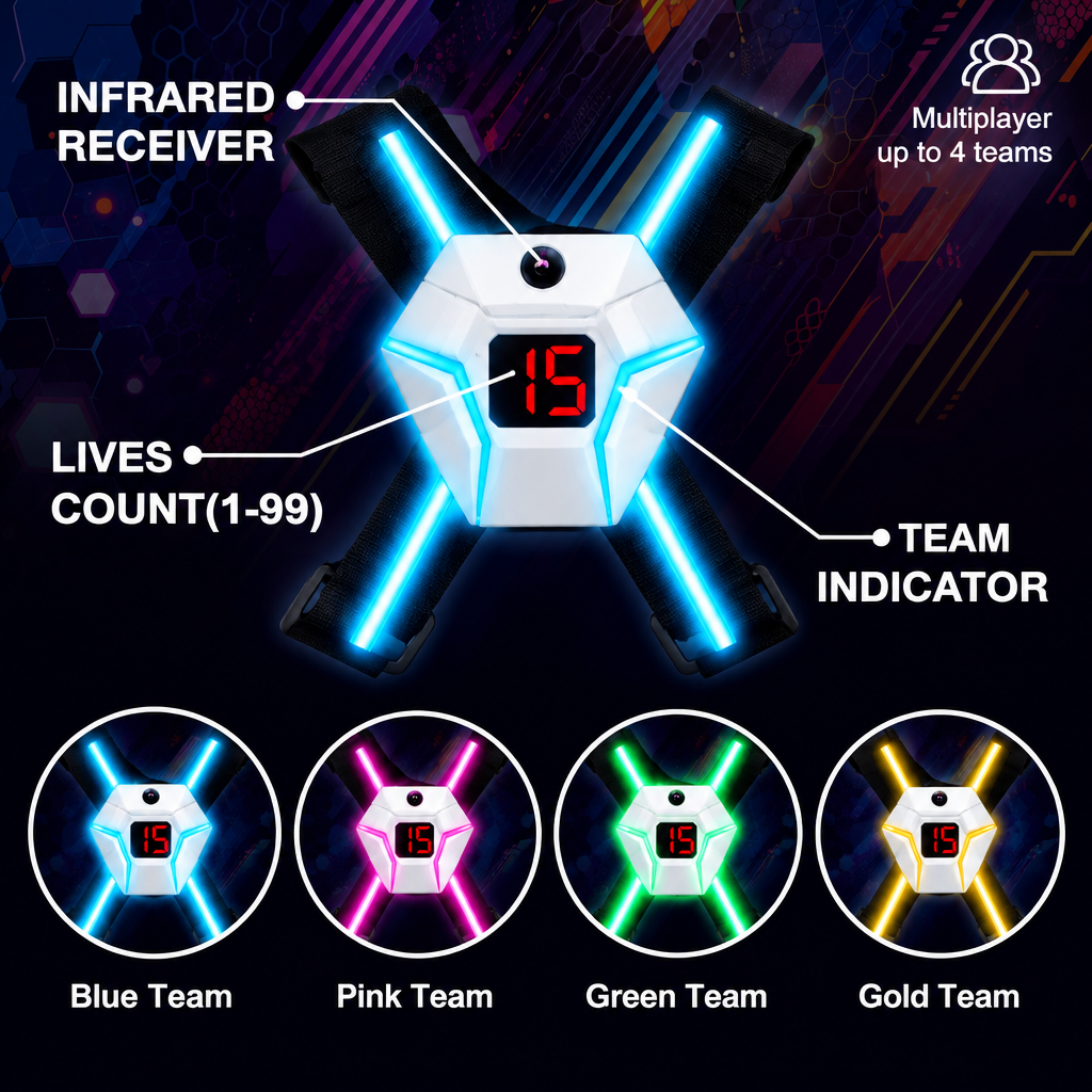 Glow Battle Laser Set